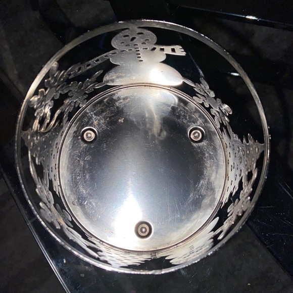 Bath & Body Works 3 wick candle holder - Christmas trees, Snowmen & Snowflakes - Picture 3 of 5